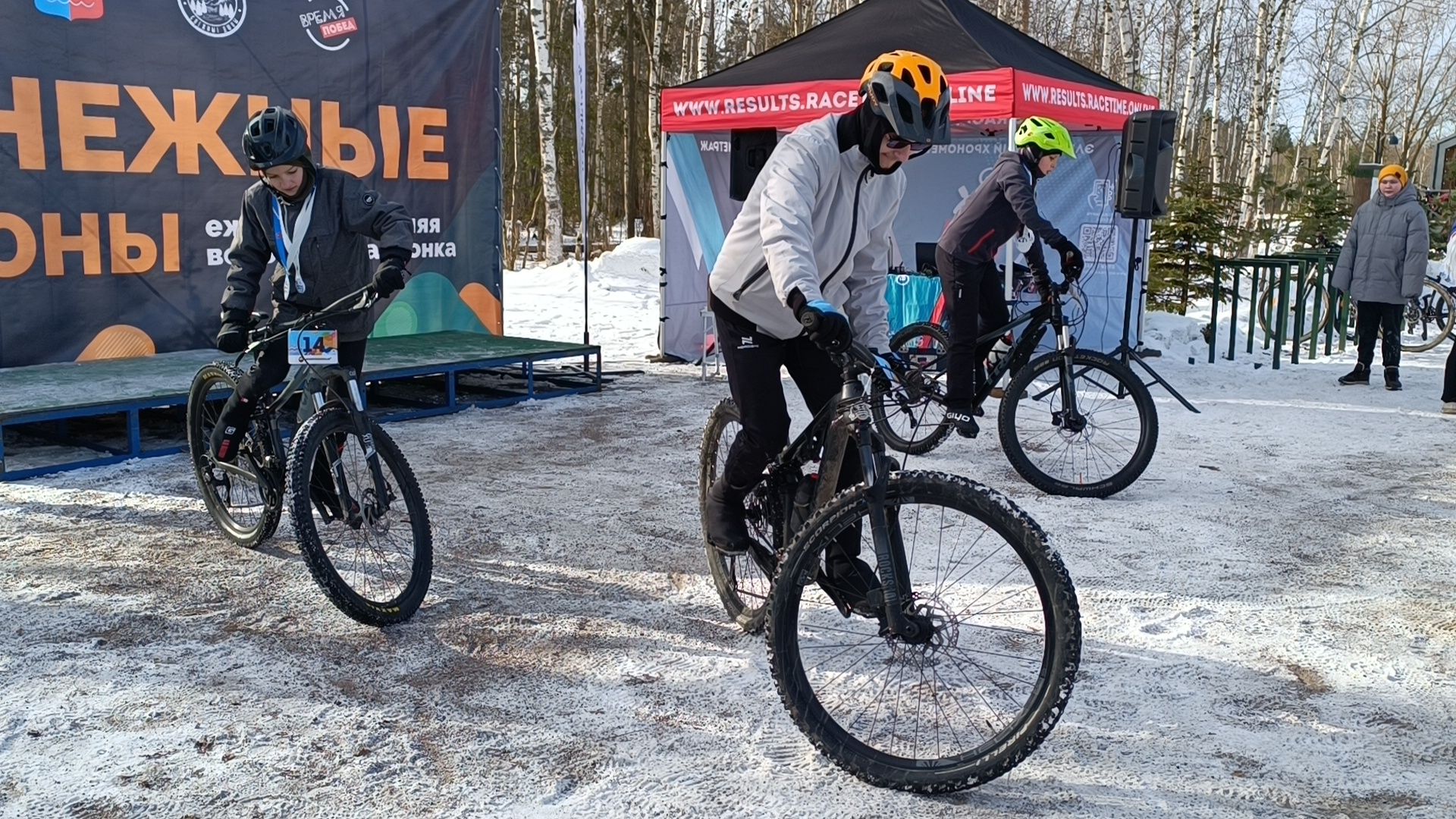 велогонка, лобня, велосипед, спорт, зима в подмосковье, вертикалки,