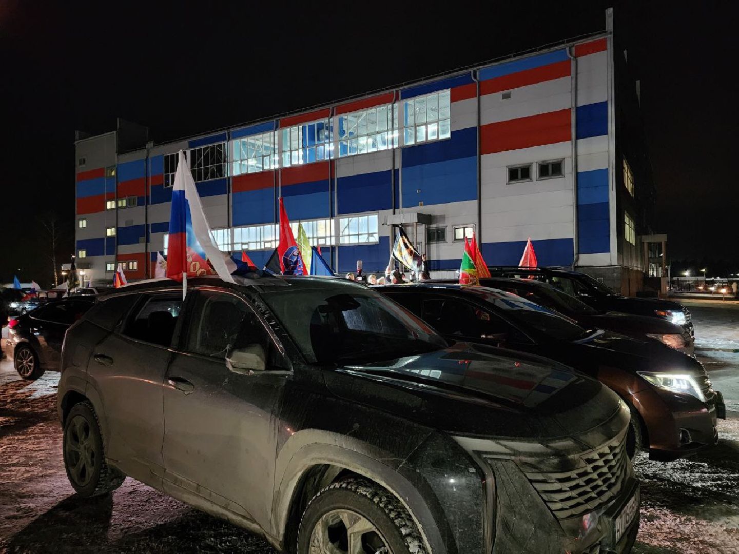 солнечногорск, автопробег, жители, победа, автомобили, вертикалка,