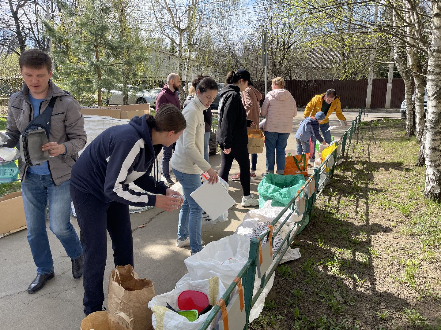Одинцово, Лесной Городок, экология, раздельный сбор, утилизация, переработка, акция,