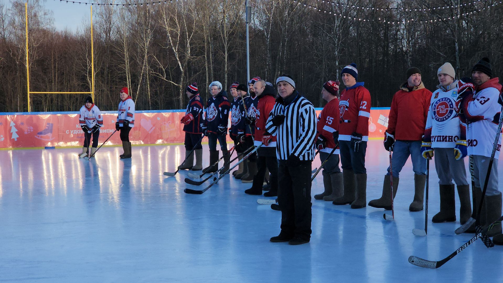 ступино, спорт, хоккей в валенках,
