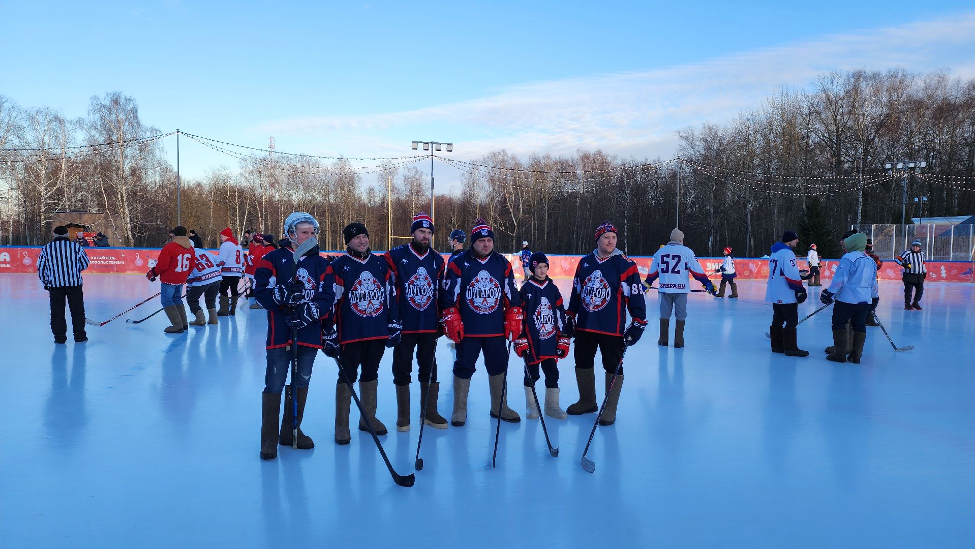 ступино, спорт, хоккей в валенках,