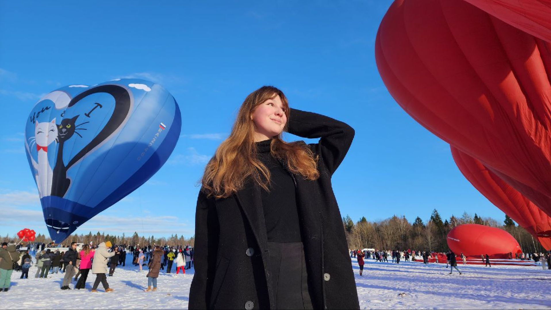 Дмитров, Фестиваль сердец, Аэростаты, вертикакли,