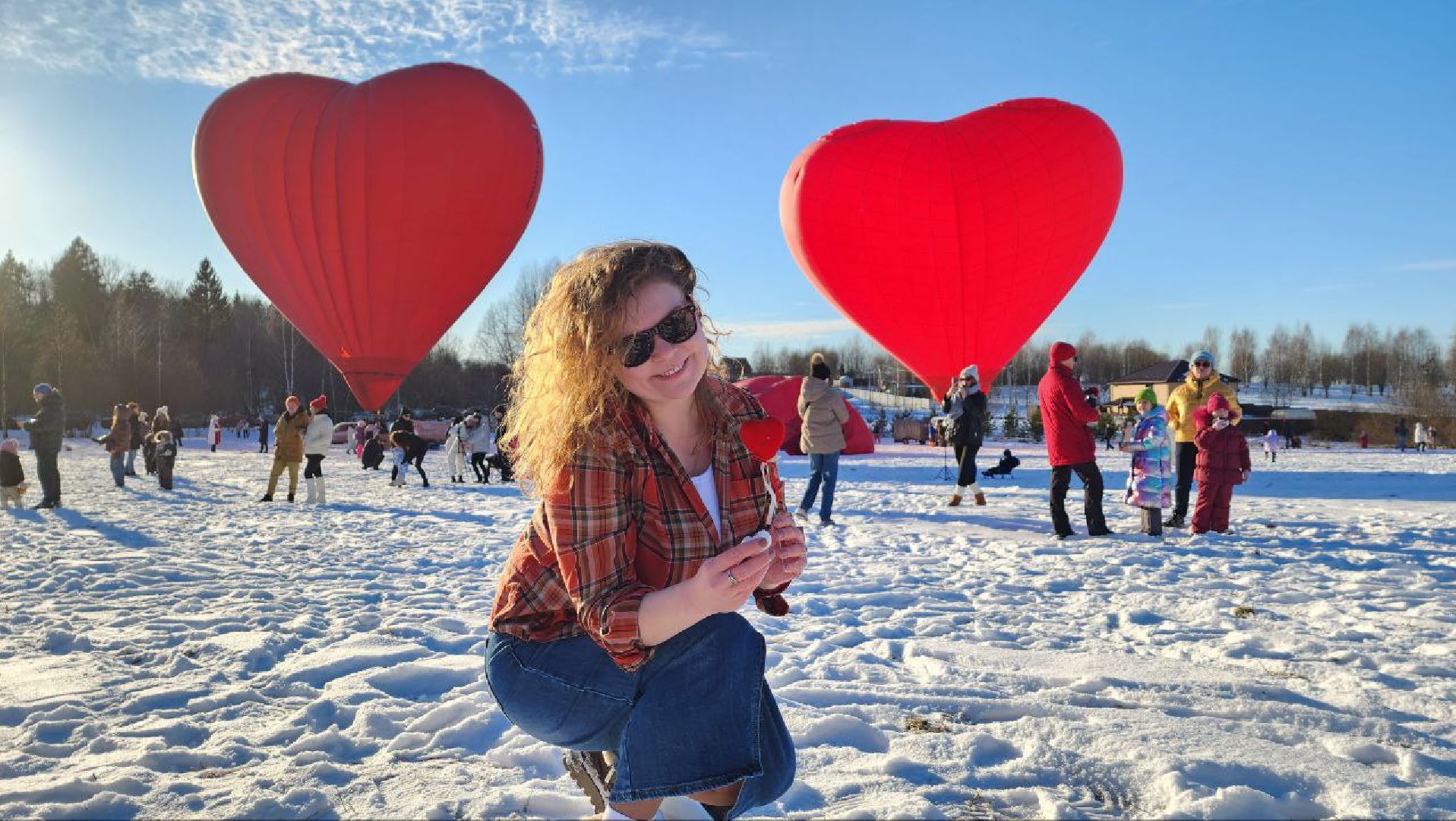 Дмитров, Фестиваль сердец, Аэростаты, вертикакли,