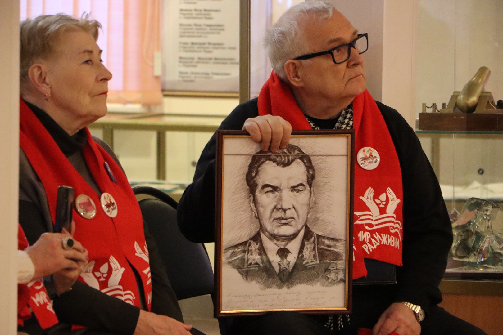 серебряные пруды, фонд мир ради жизни, маршал чуйков, дом-музей чуйкова, портрет василия ивановича чуйкова, сын чуйкова,