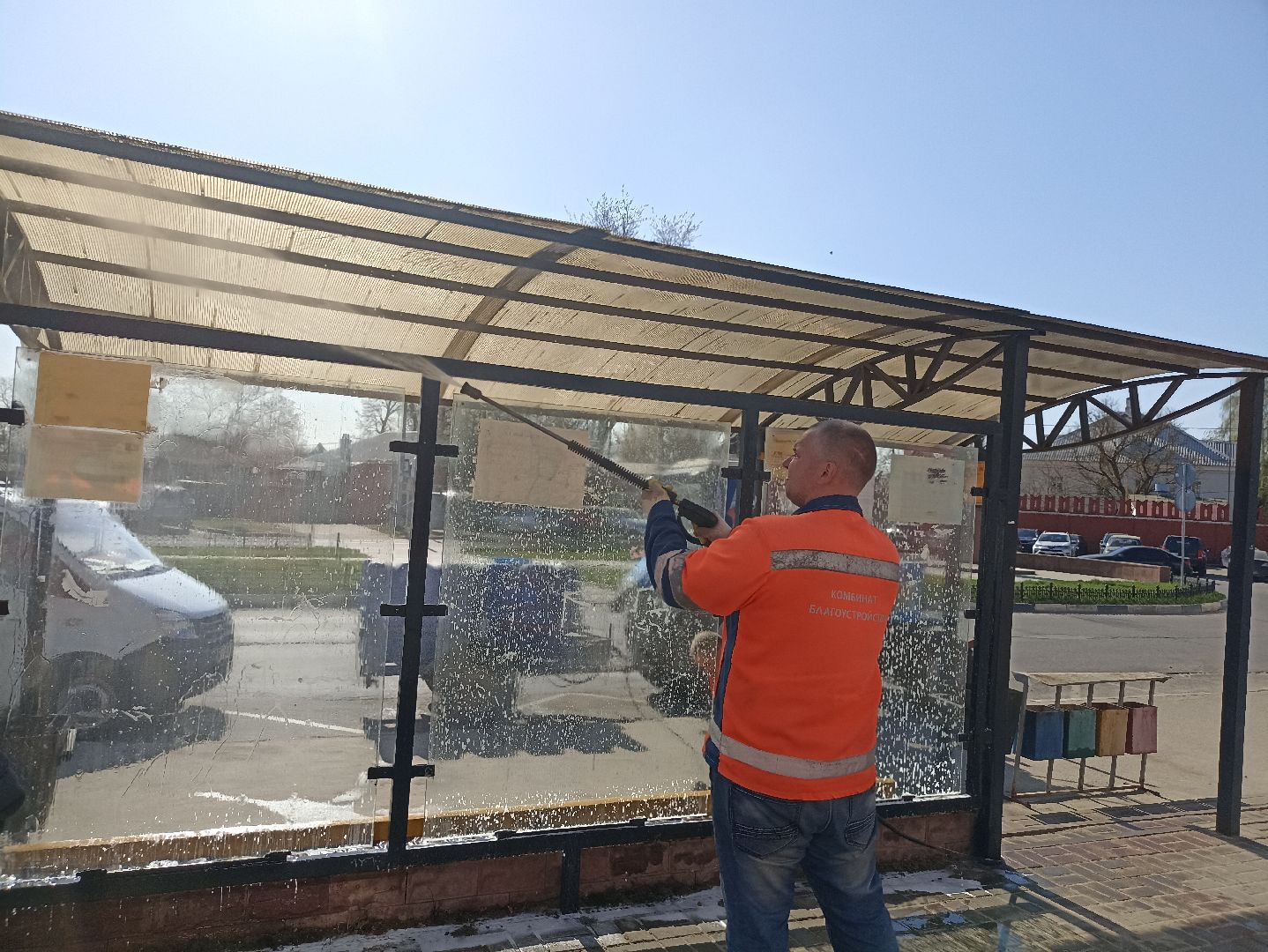 Серпухов, Подмосковье, благоустройство, остановки, ЖКХ