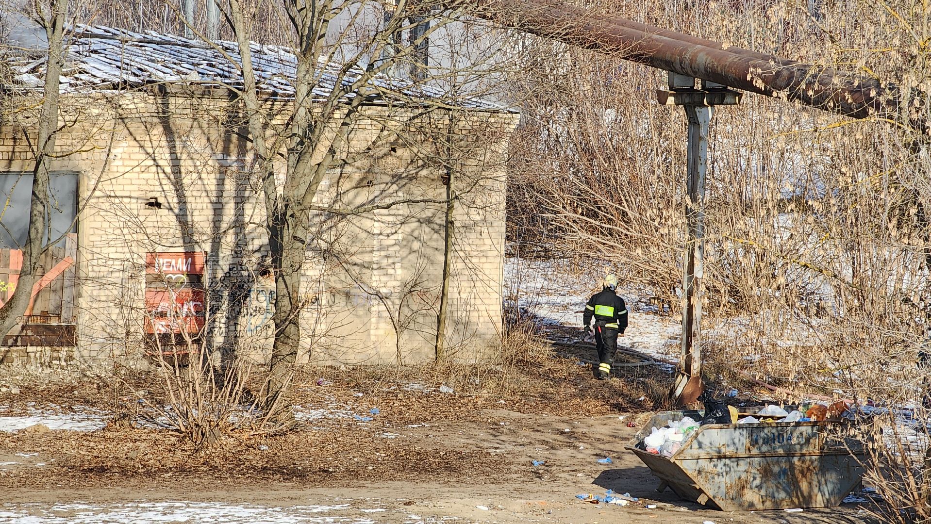 пожар, возгорание, ЧП, Старая Купавна, Богородский городской округ, вертикалки,