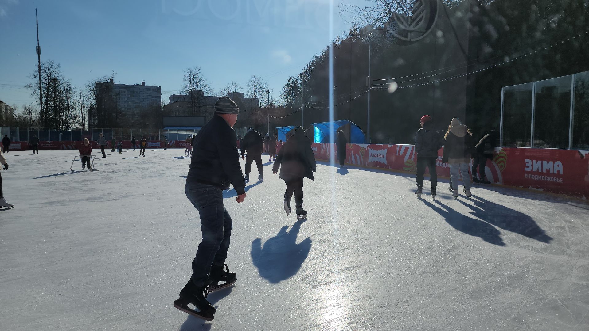 серпухов, подмосковье, каток, зима в подмосковье, вертикалка,