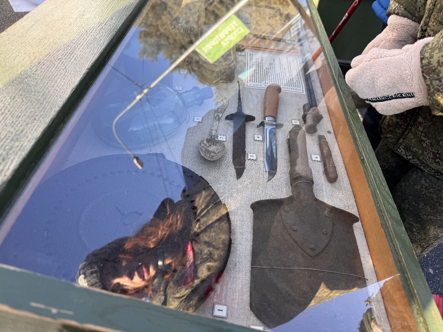 23 февраля, поисковое движение, ввставка артефактов, вертикалки,