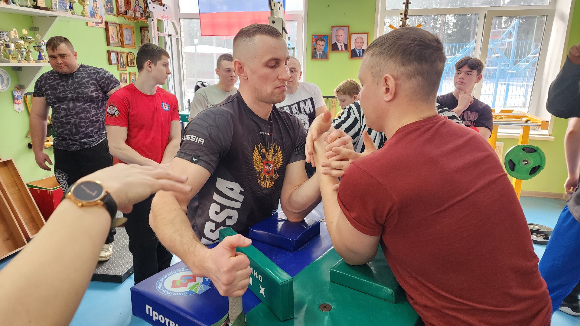 армрестлинг, спорт, протвино, турнир на день защитника отечества,