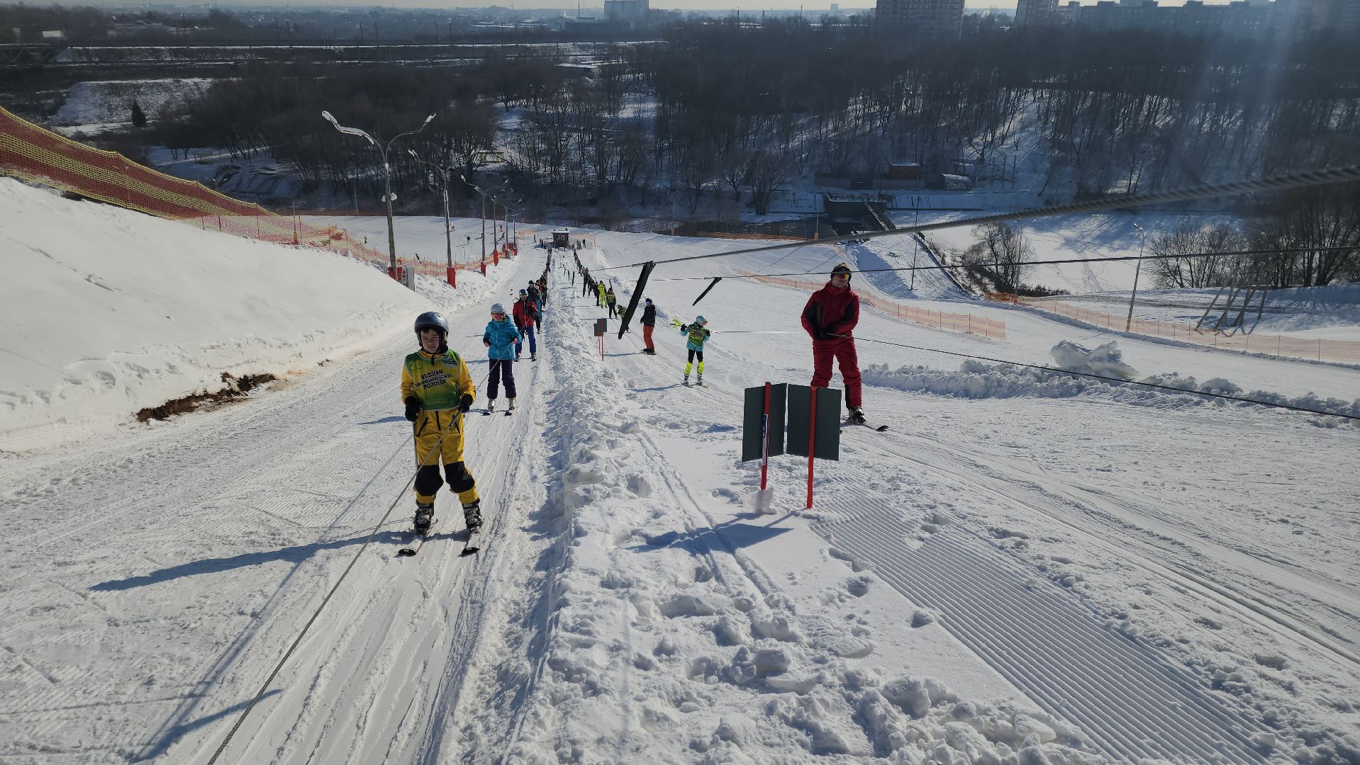 вертикалки, Подольск, Склон красная горка, Отдых, Активный отдых, Лыжи,