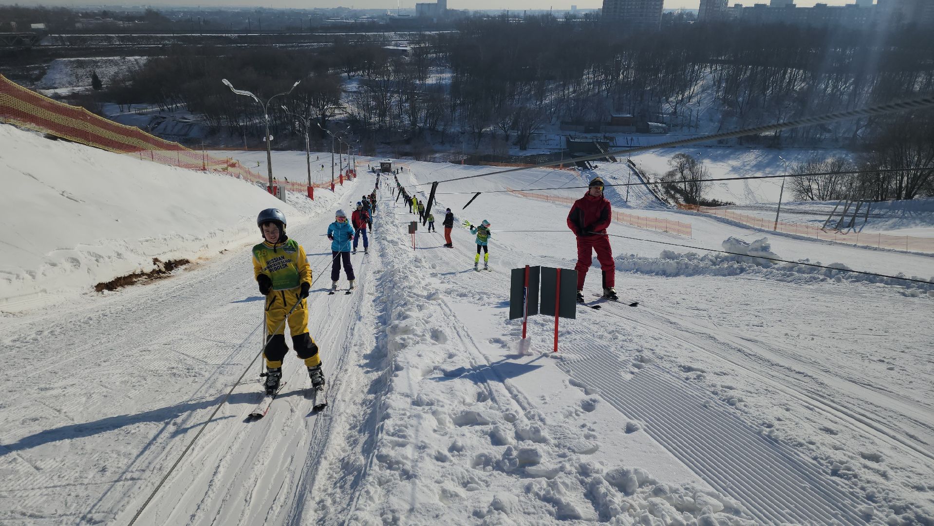 вертикалки, Подольск, Склон красная горка, Отдых, Активный отдых, Лыжи,