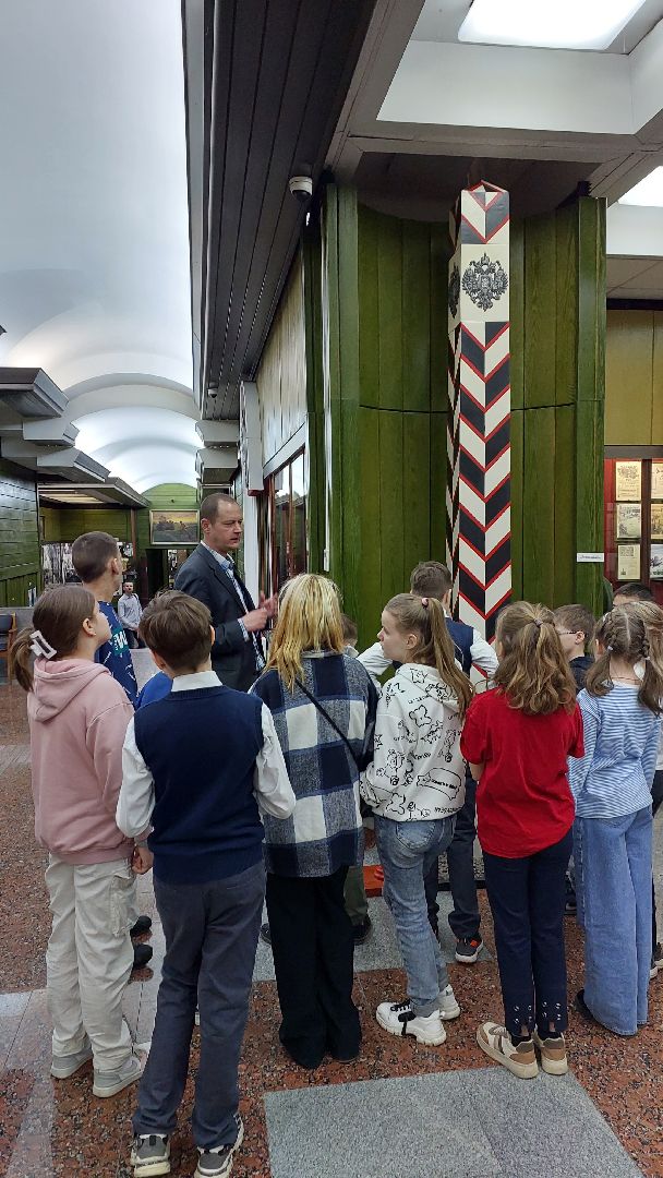 дети, школьники, экскурсия, пограничники, пограничный музей, серпухов,