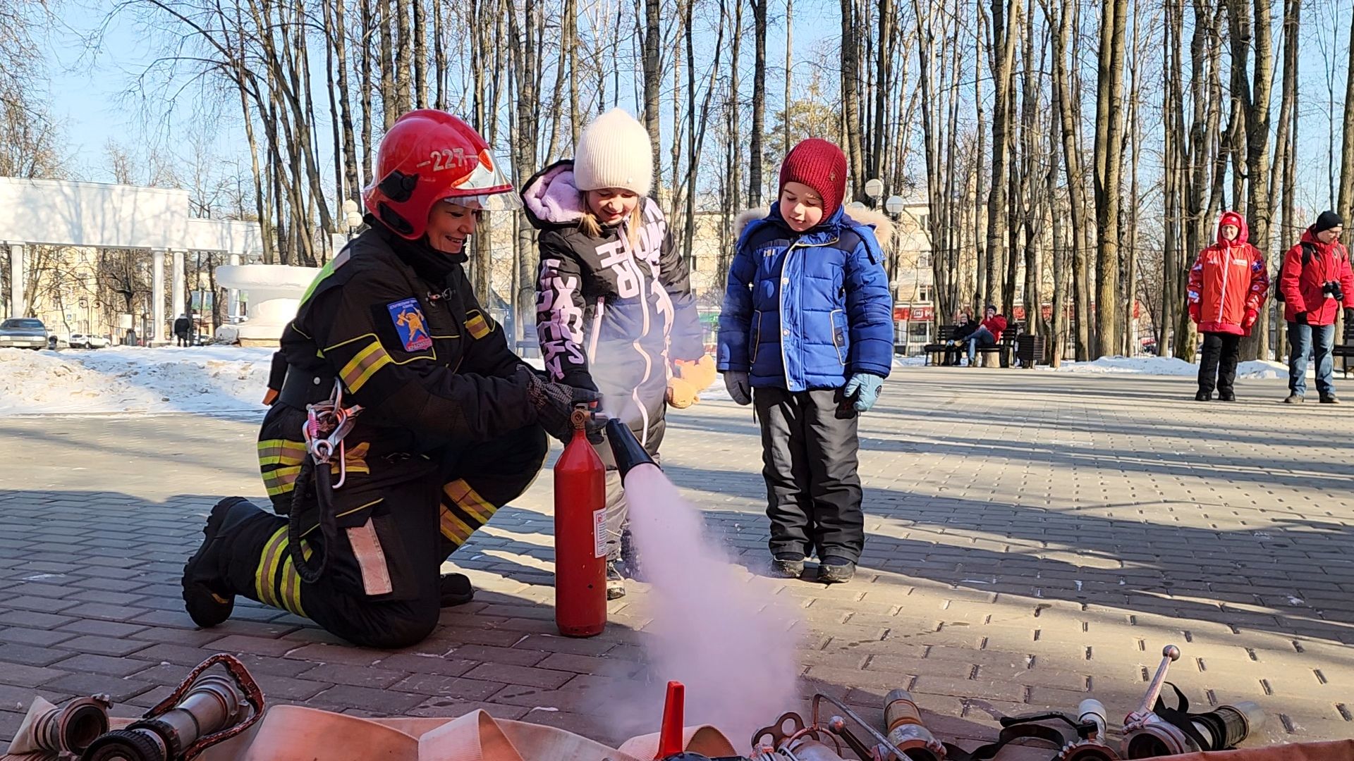 вертикалки, 23 февраля, добровольные пожарные, городской парк, красногорск,