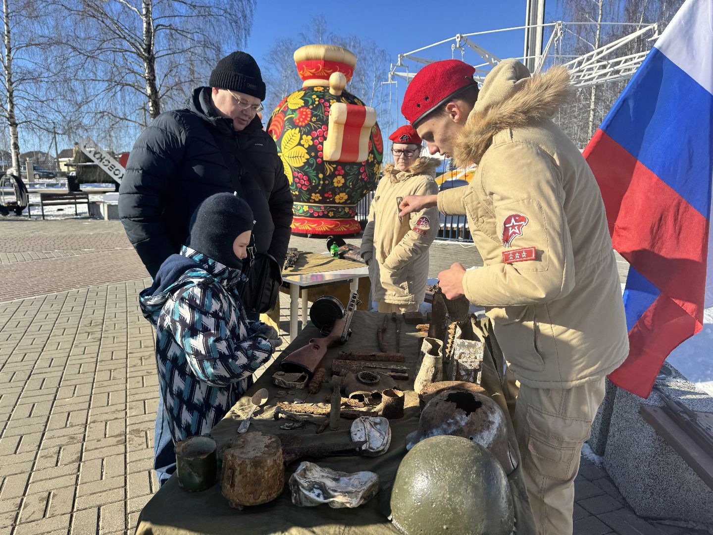 шаховская, экспозиция, день защитника отечества, 23 февраля,