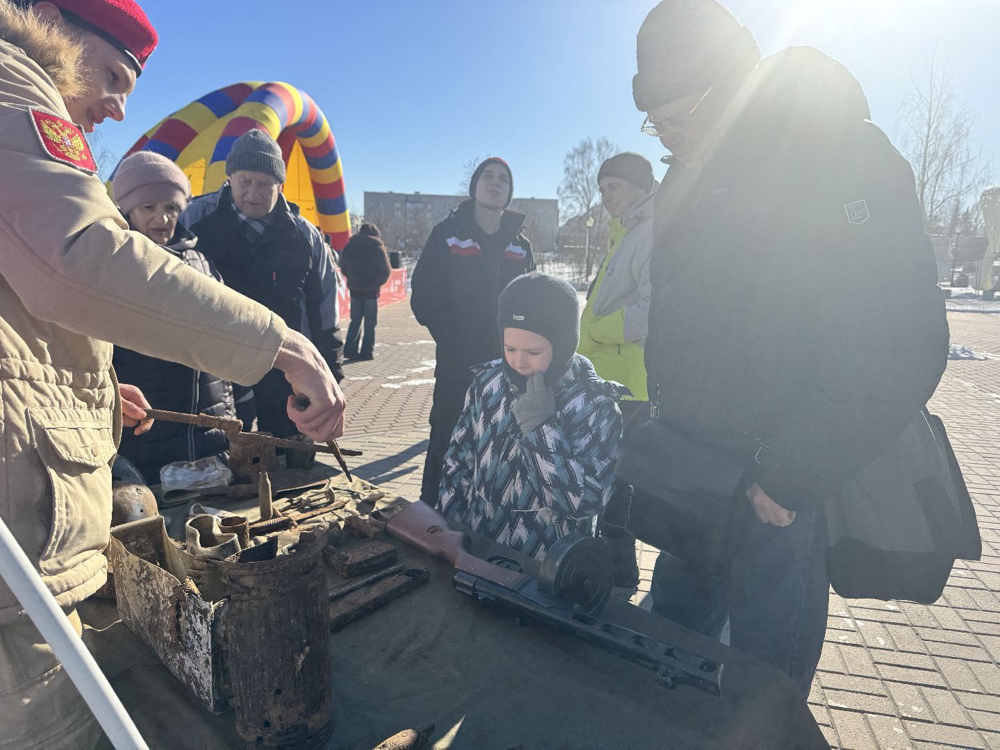 шаховская, экспозиция, день защитника отечества, 23 февраля,