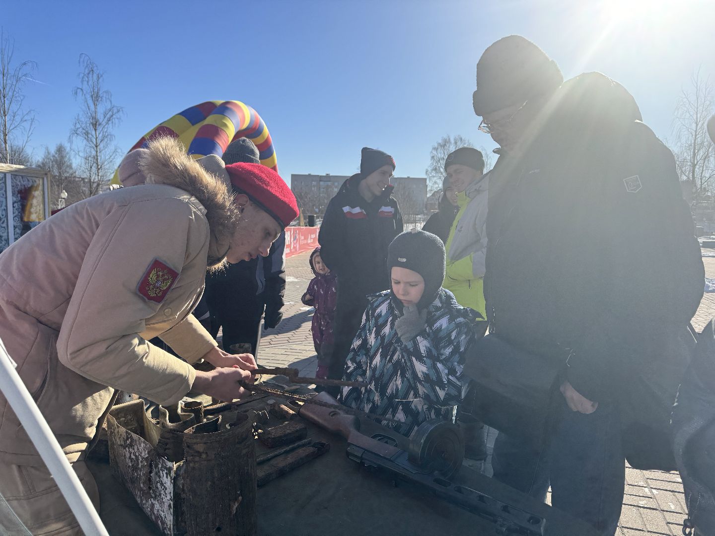 шаховская, экспозиция, день защитника отечества, 23 февраля,