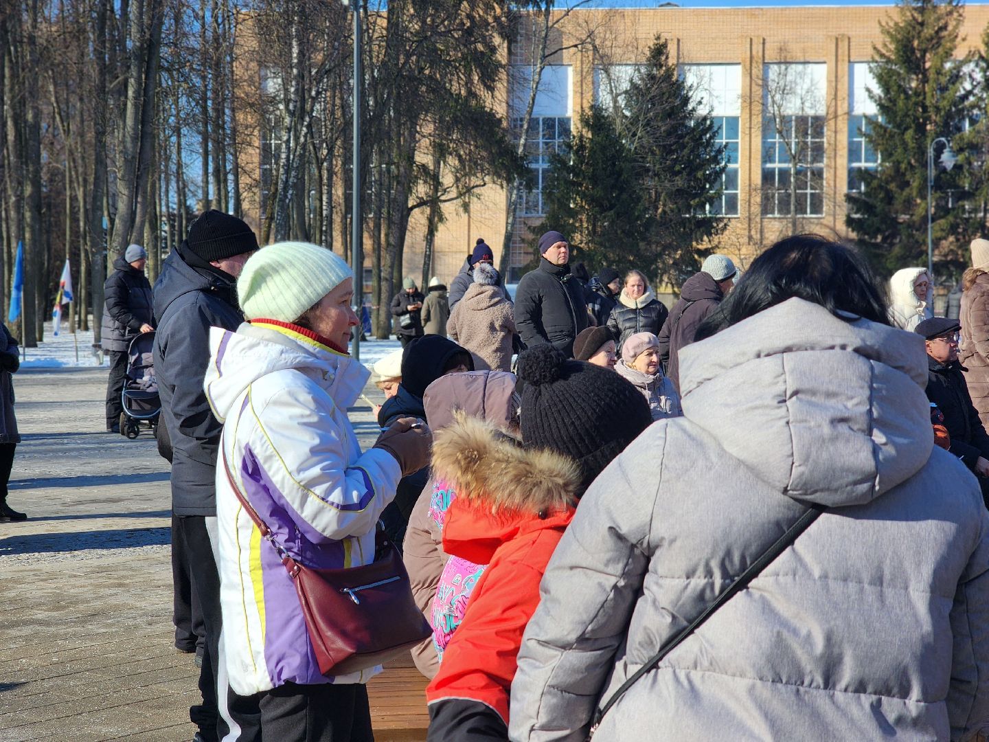 воскресенск, парк кривякино, день защитника отечества,