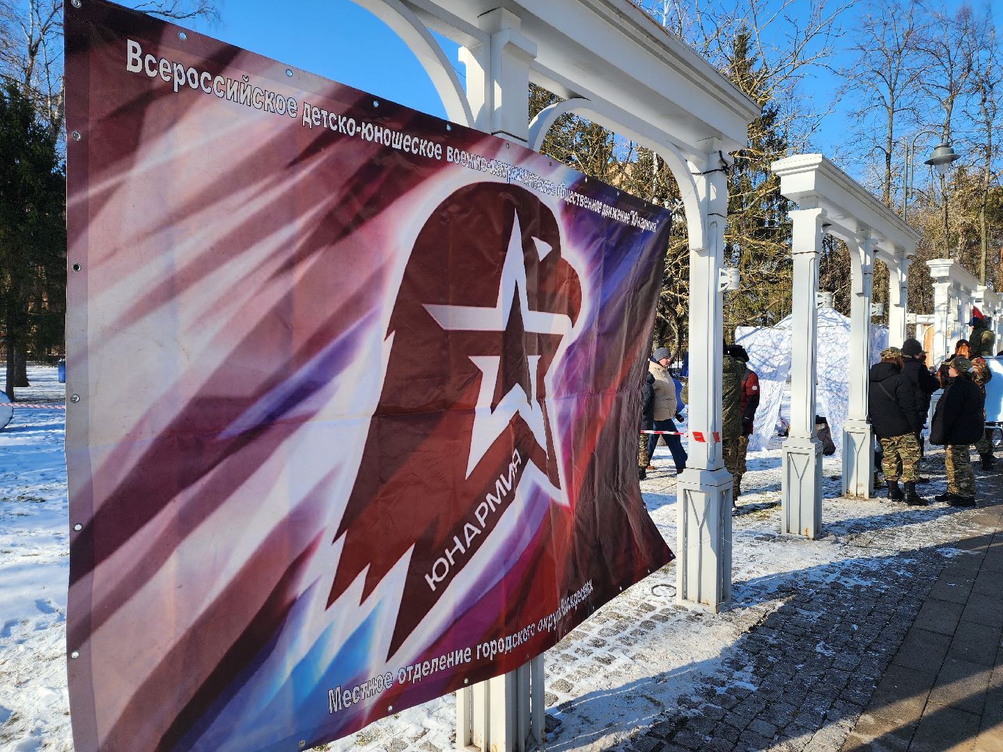 воскресенск, парк кривякино, день защитника отечества,