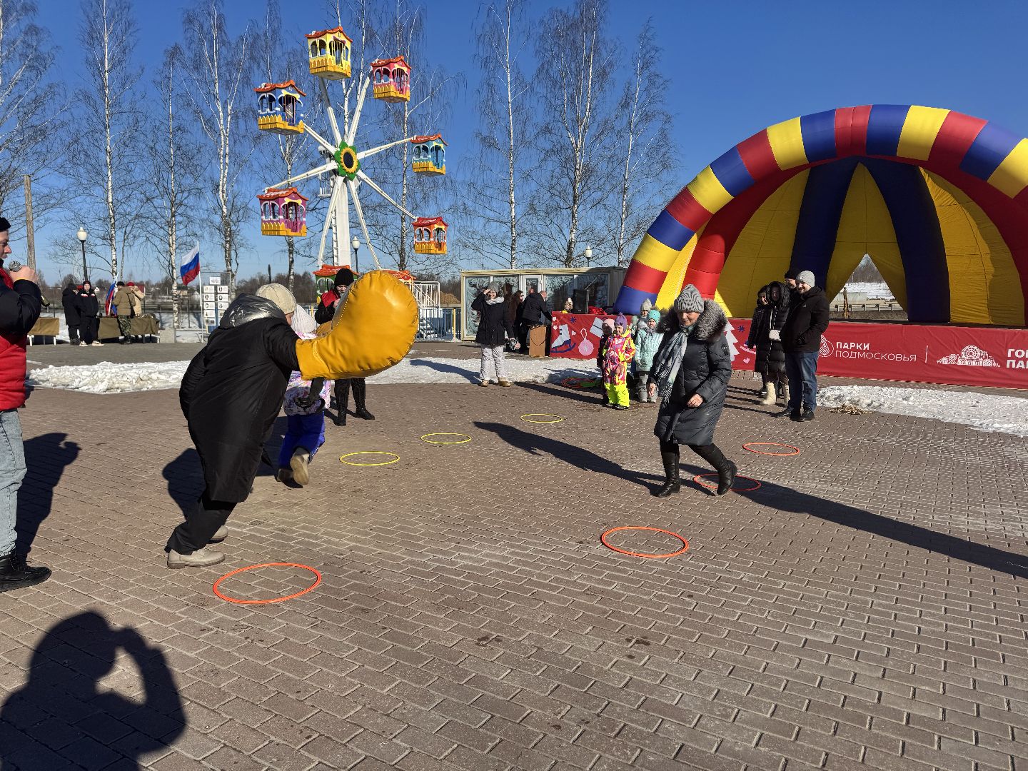 шаховская, день защитника отечества, активности в парке,