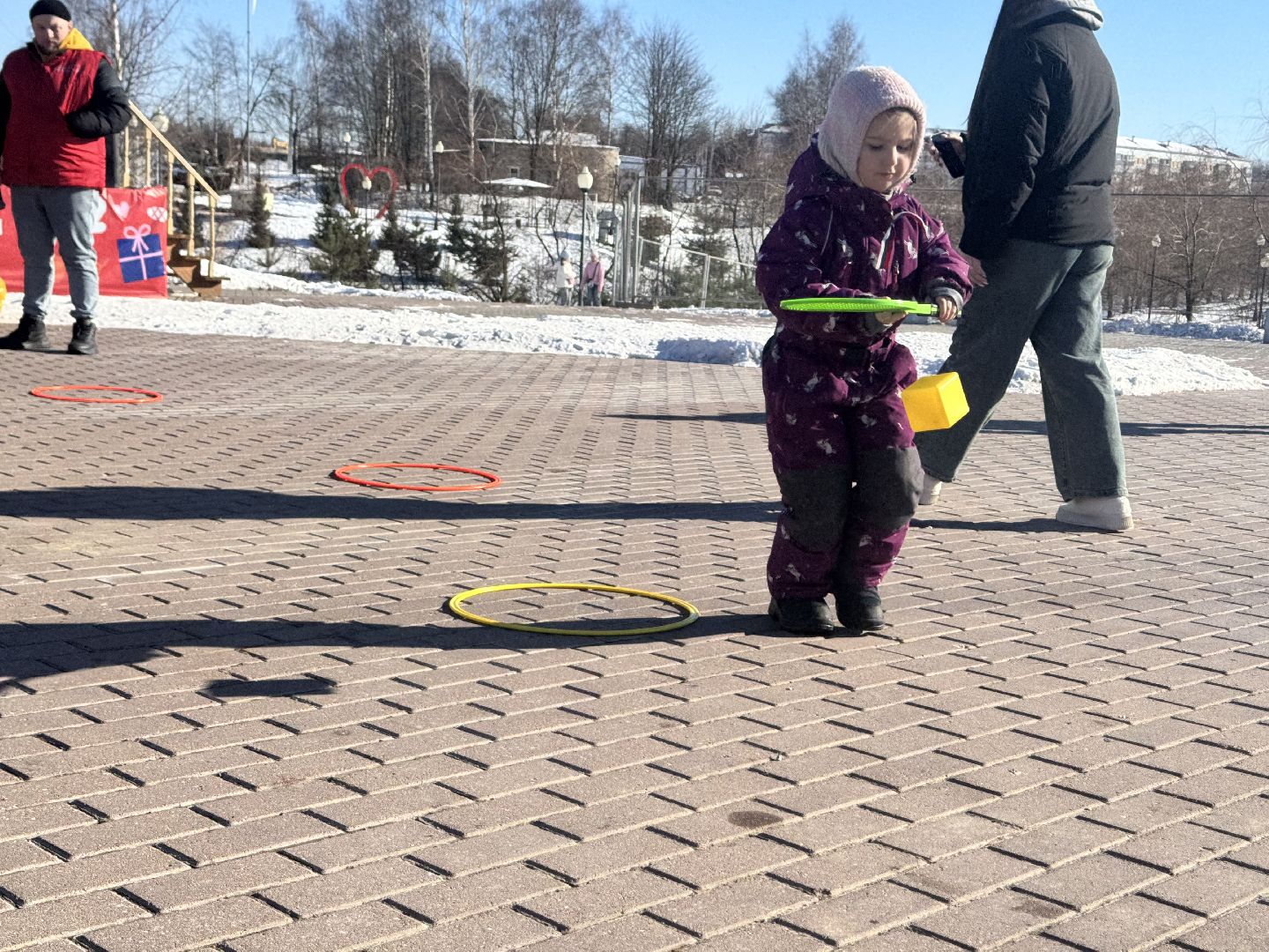 шаховская, день защитника отечества, активности в парке,