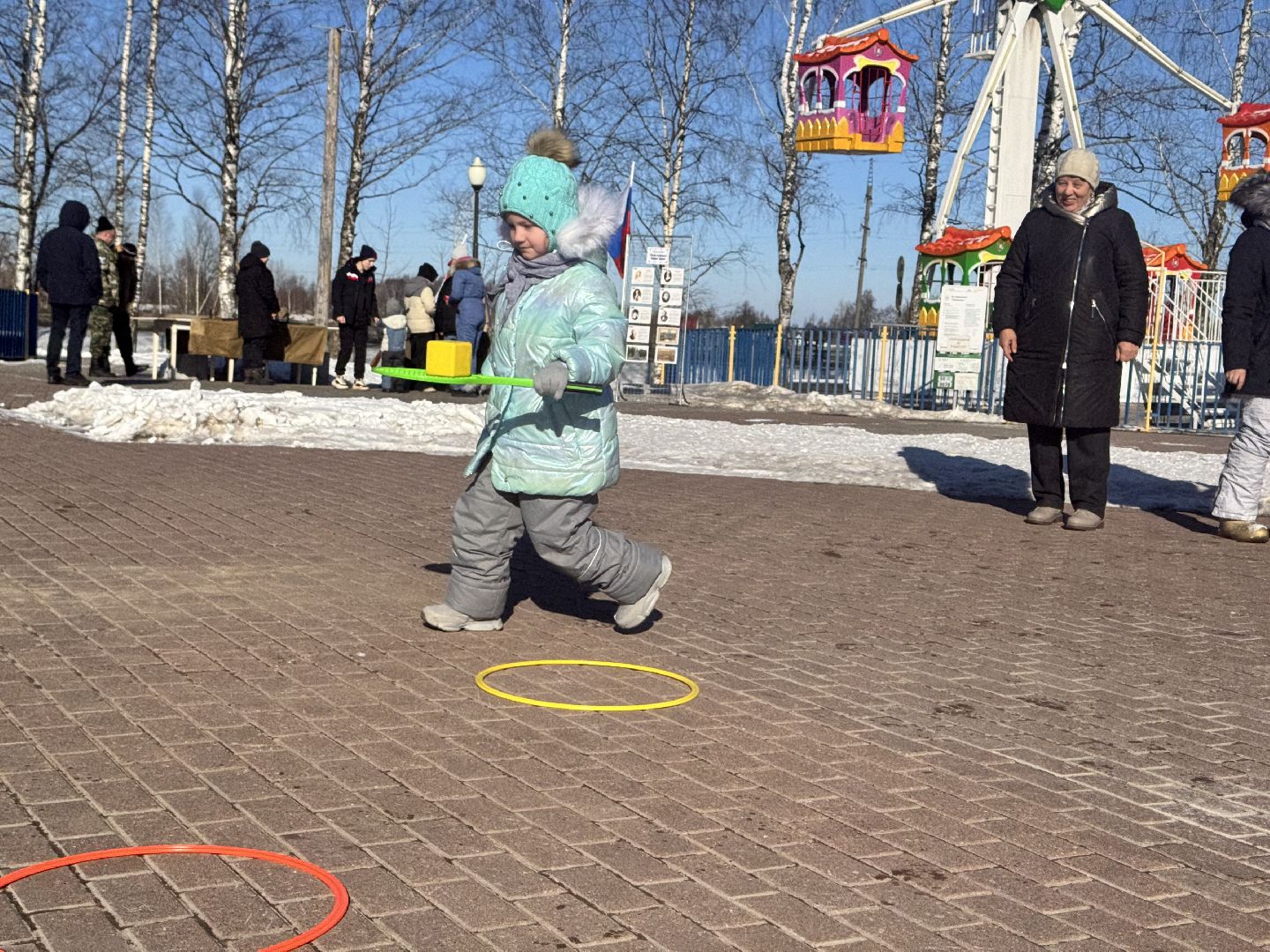 шаховская, день защитника отечества, активности в парке,