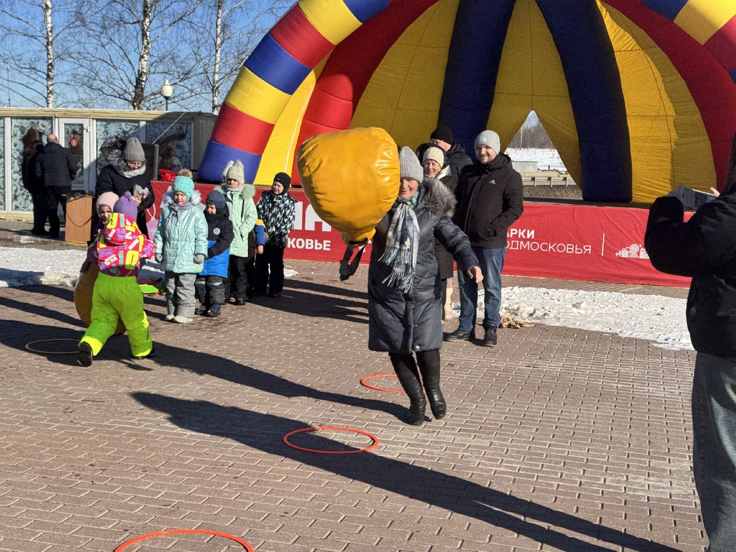 шаховская, день защитника отечества, активности в парке,