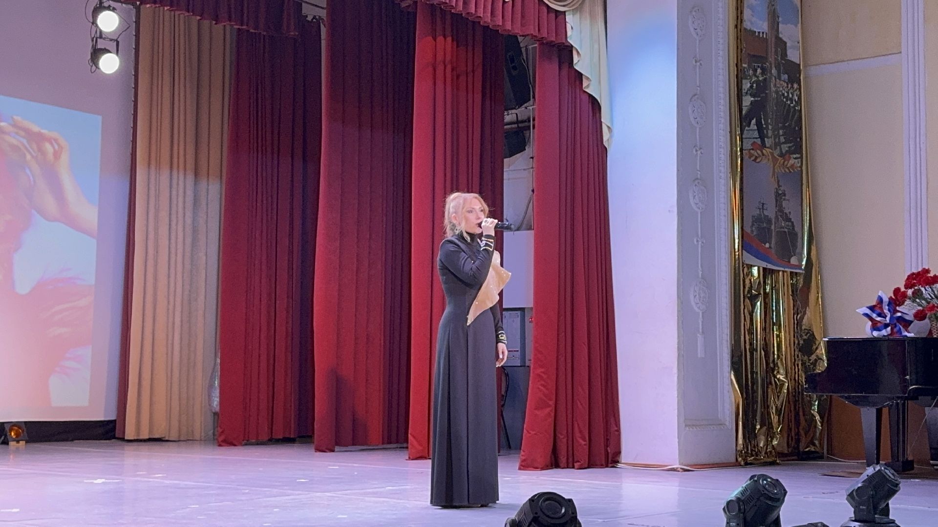 солнечногорск, сольный концерт, мария браво, зрители, день защитника отечества, вертикалки,