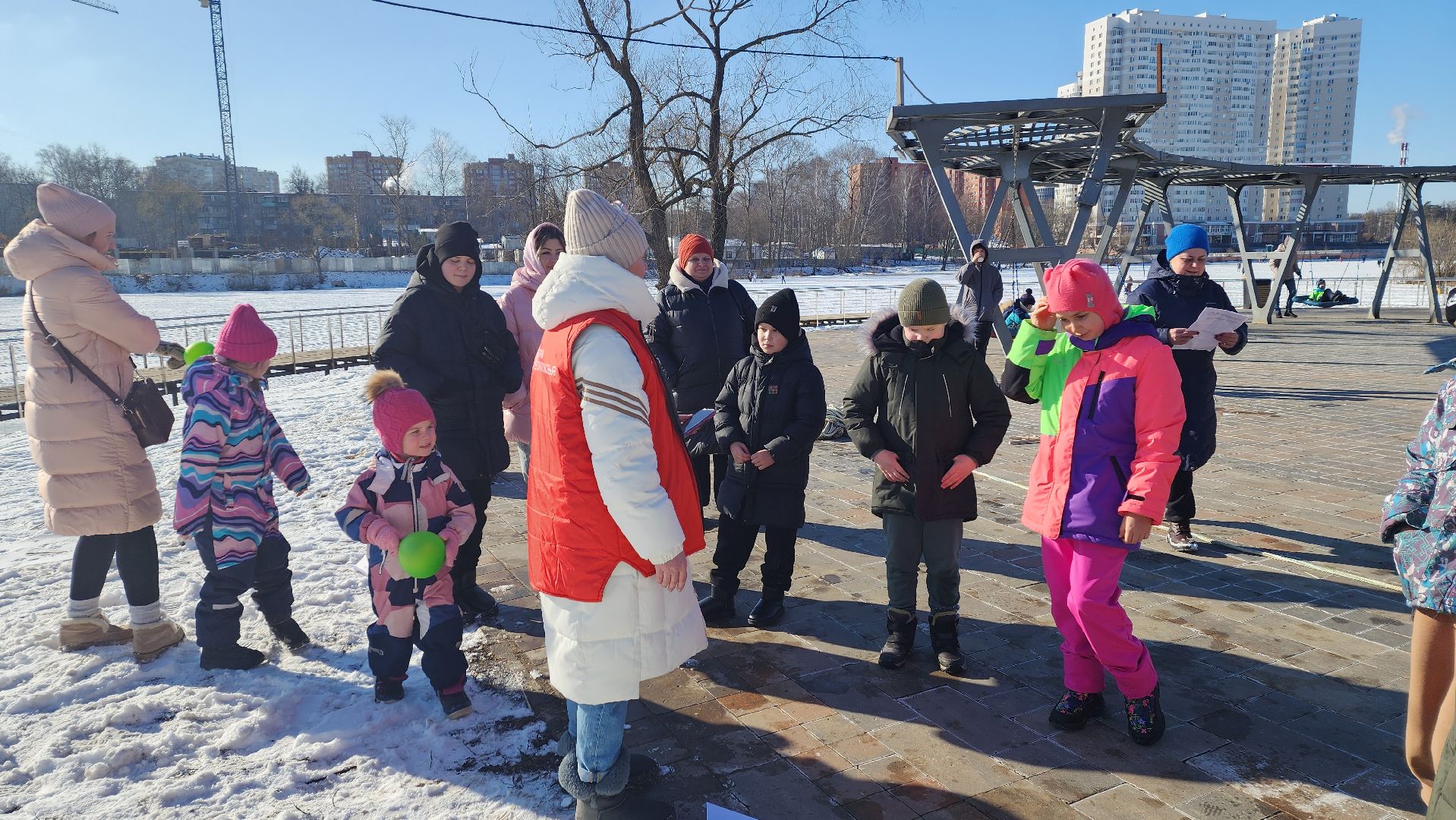 пушкино, набережная, cеребрянка, детские эмоции, спорт для всех, дети, состязания, подарки,