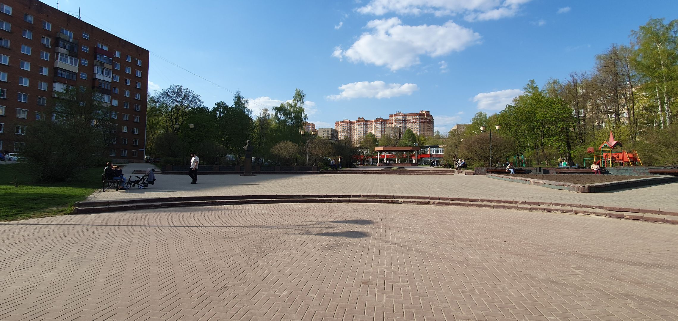 реконструкция, сквер, благоустройство, Дзержинский