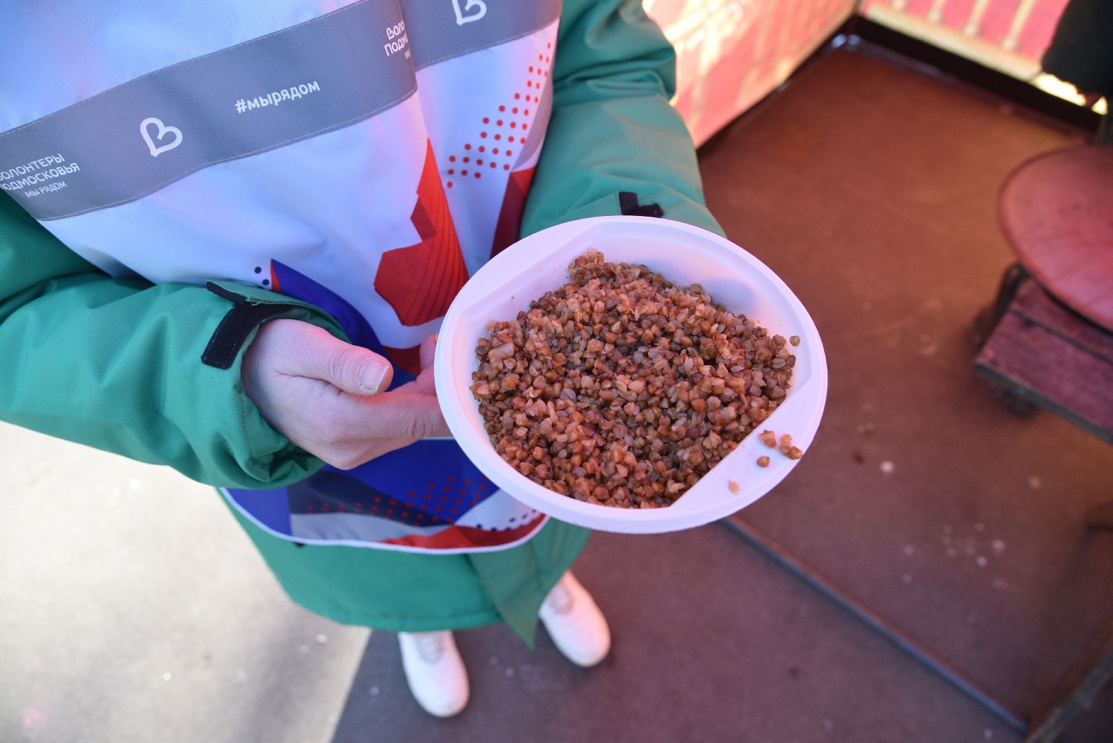 лотошино, лотошинский парк, день защитника отечества, солдатская каша,