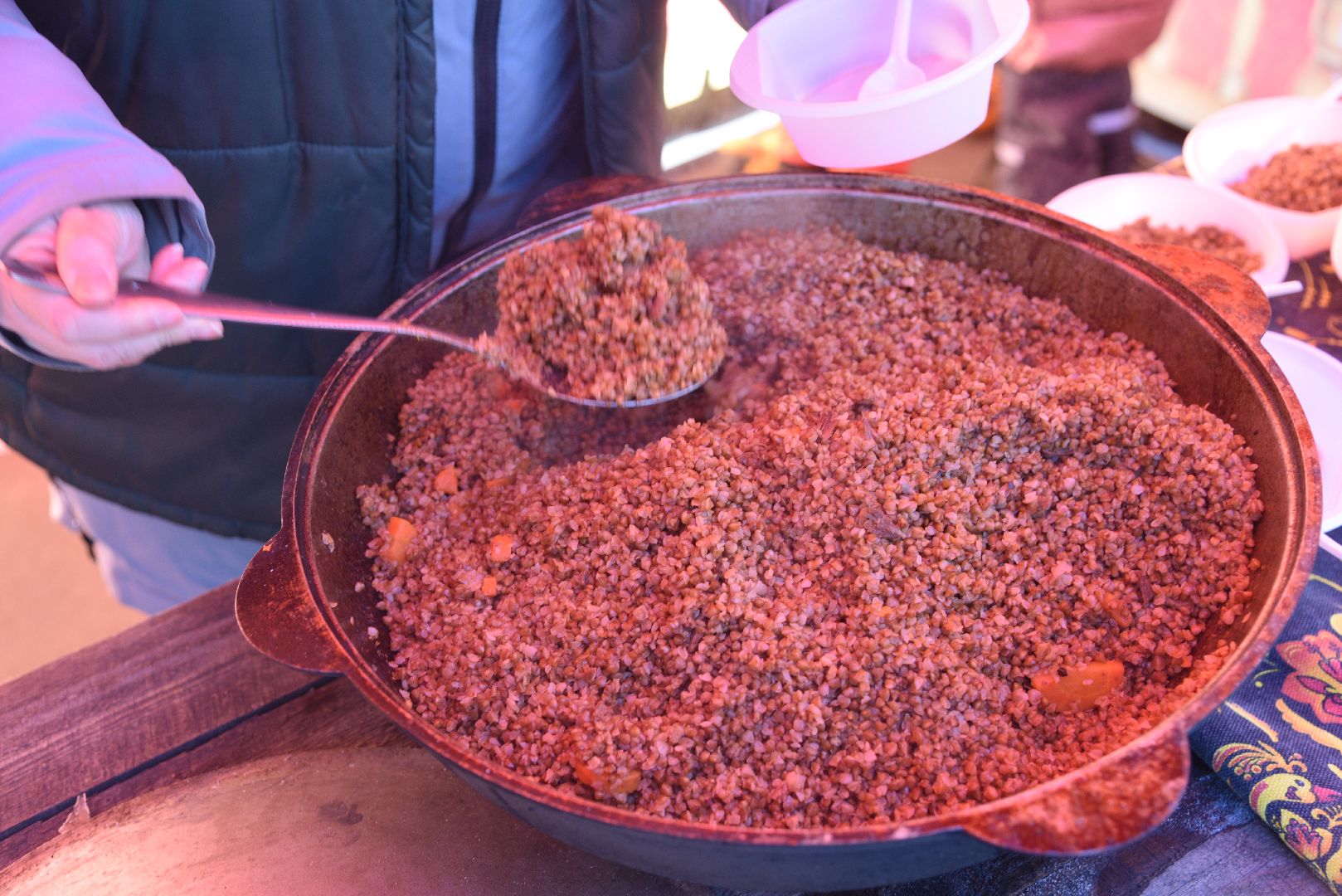 лотошино, лотошинский парк, день защитника отечества, солдатская каша,