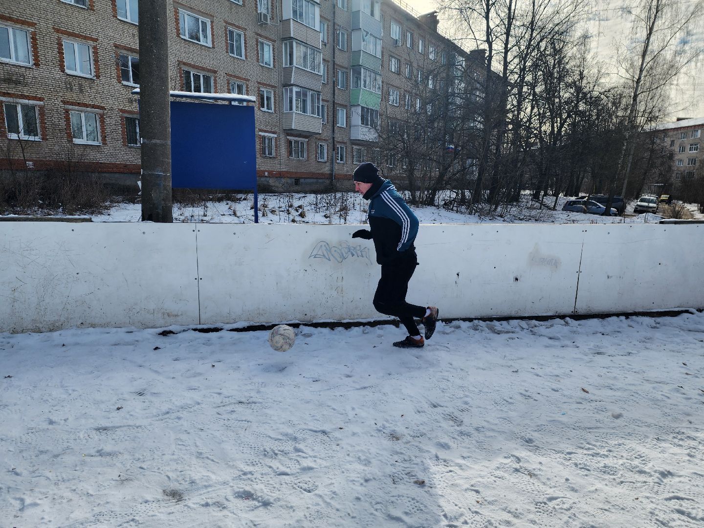 красноармейск, городской округ пушкинский, зимний футбол, день защитника отечества,