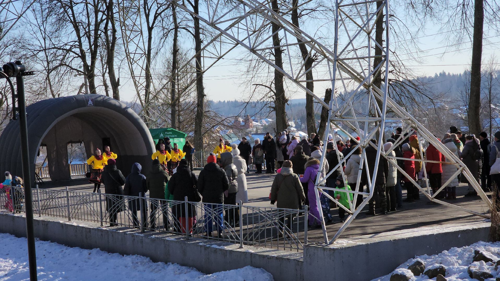 Руза, день защитника отечества, парк городок, военные песни, 23 февраля,
