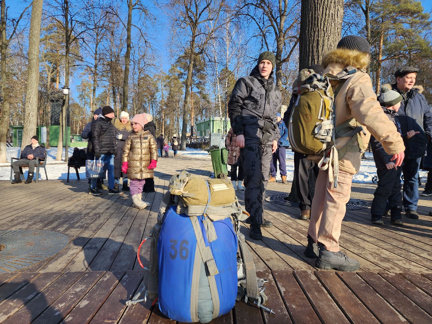 раменское, общество, день защитника отечества, мастер-класс по парашютам,