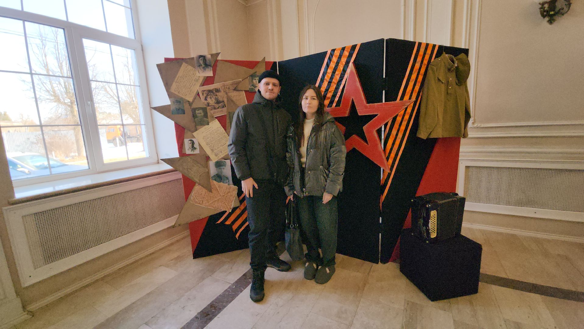 серпухов, дт центральный, парк имени олега степанова, фотозона для гостей, 23 февраля, вертикалки,