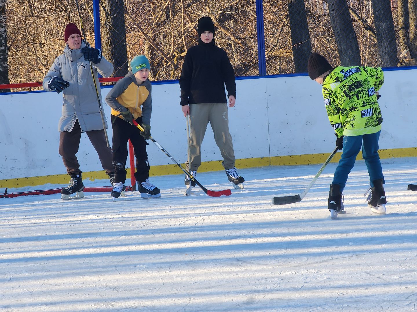 вертикалки, Зарайск, катание на коньках, каток, Парк культуры и отдыха, Выходной с пользой,