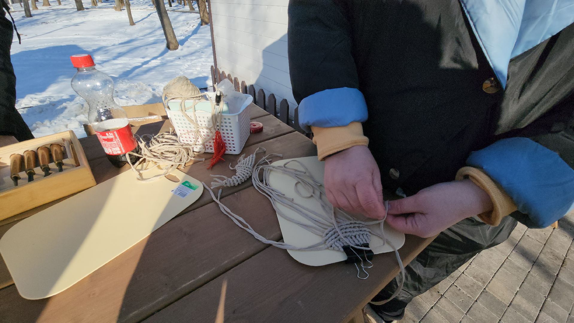 Мастер-класс, Креветка, Истра,Макраме,