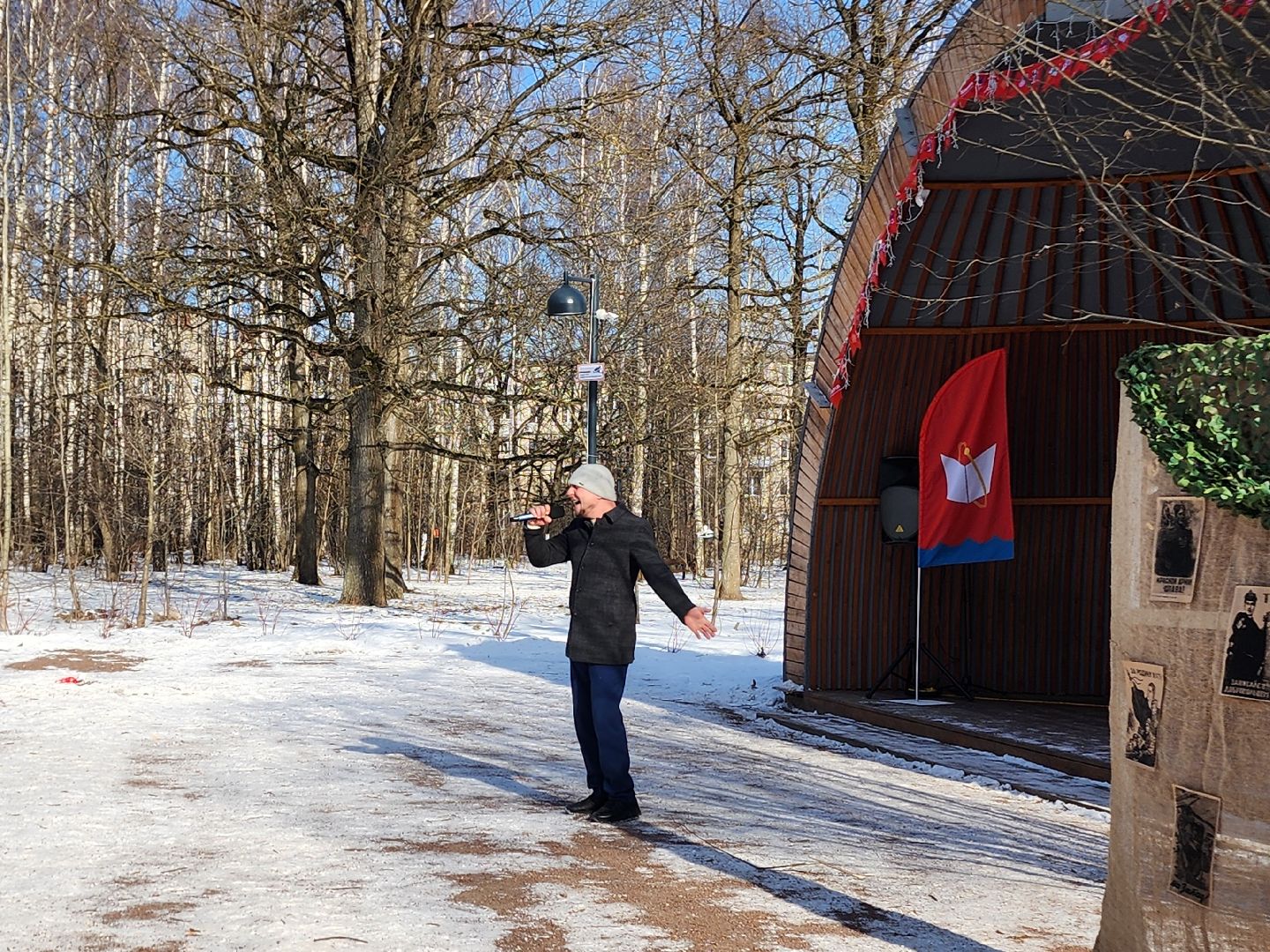 фрязино, день защитника отечества, лесопарк, концерт,