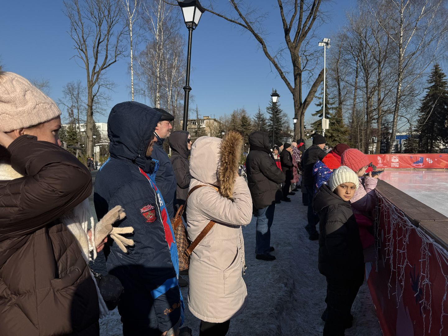 день защитника отечества, парки зимой, парки истры, ледовое шоу, вертикалки,