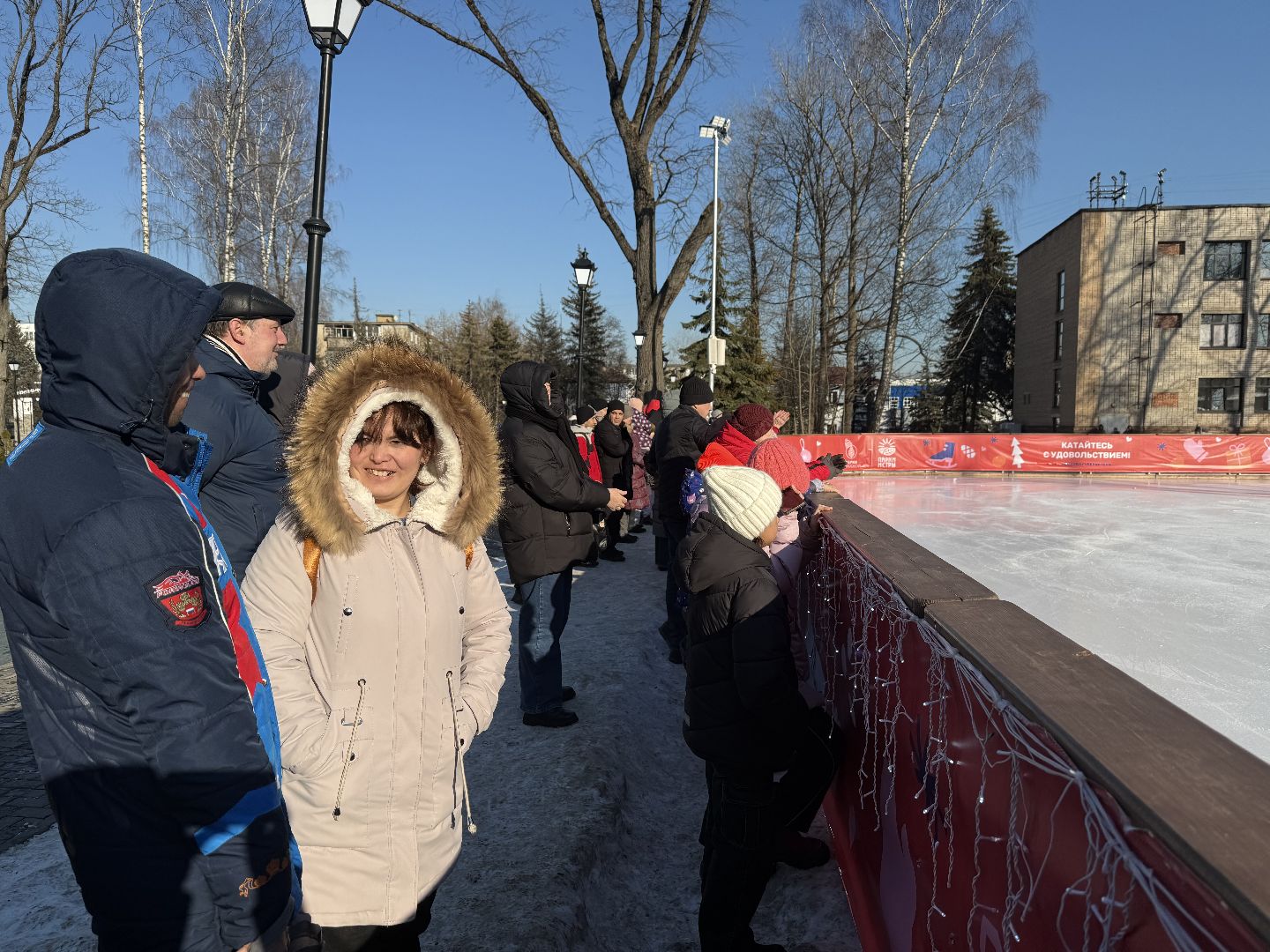 день защитника отечества, парки зимой, парки истры, ледовое шоу, вертикалки,