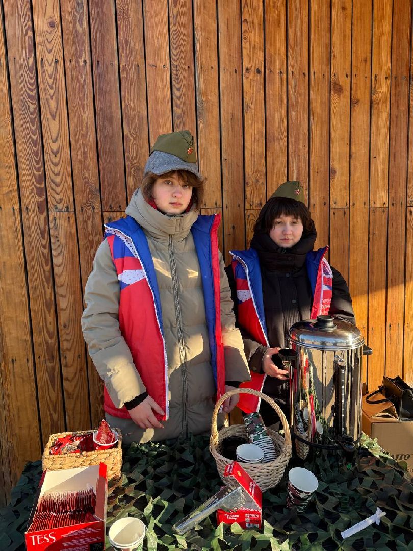 культура, 23 февраля, чайная станция, угощения, солдатский привал,