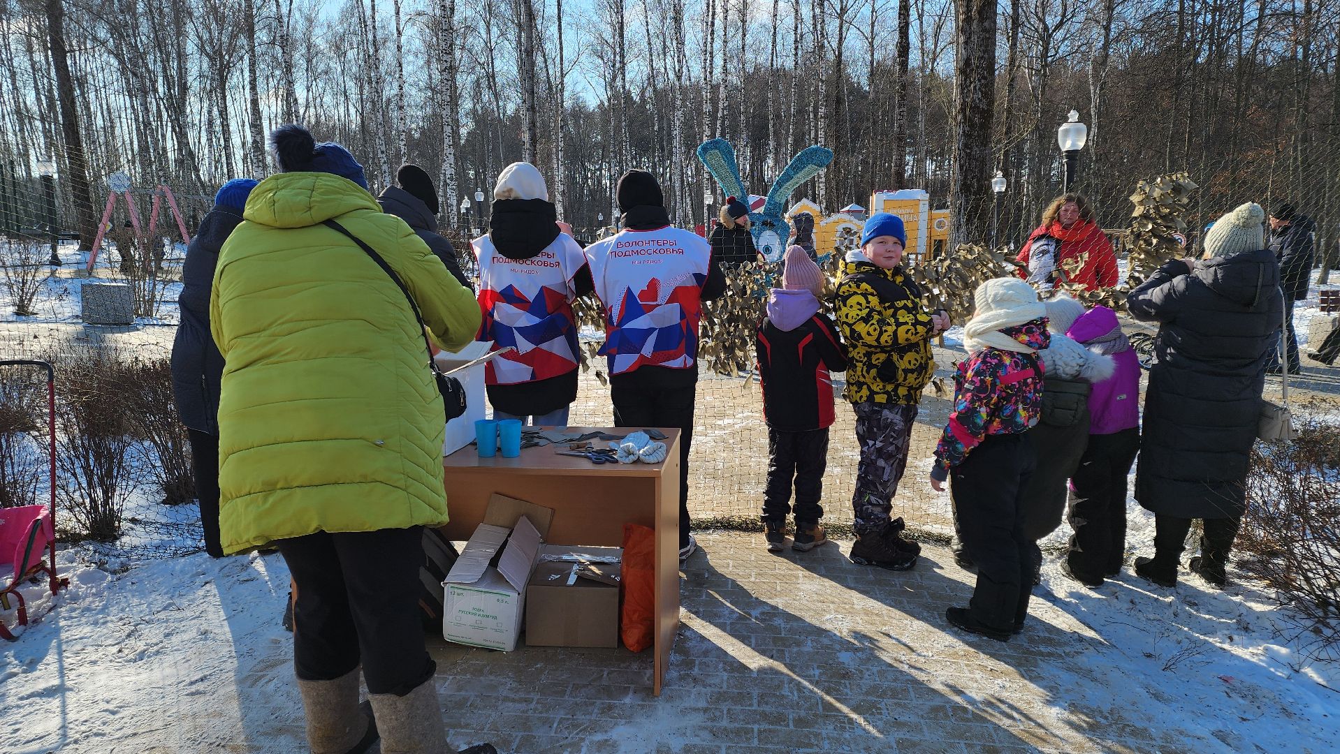 кашира, день защитника отечества, парк, письмо солдату, маскировочные сети, вертикалки,