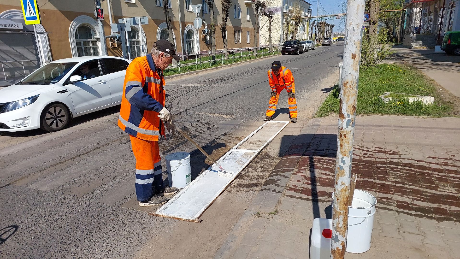 дороги, дорожная разметка, зебра, пешеходный переход, серпухов, благоустройство,