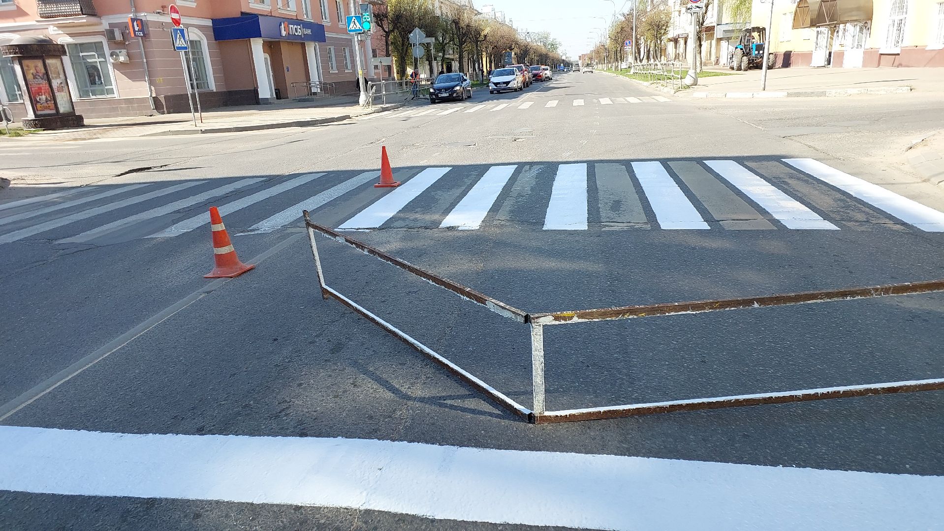 дороги, дорожная разметка, зебра, пешеходный переход, серпухов, благоустройство,