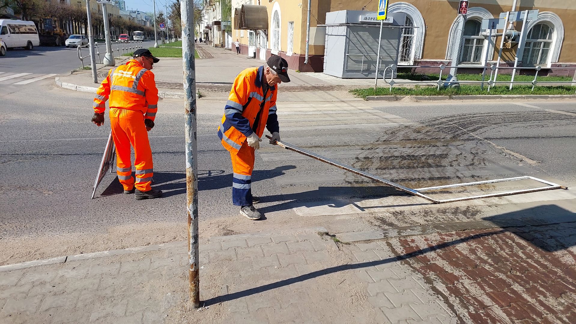 дороги, дорожная разметка, зебра, пешеходный переход, серпухов, благоустройство,