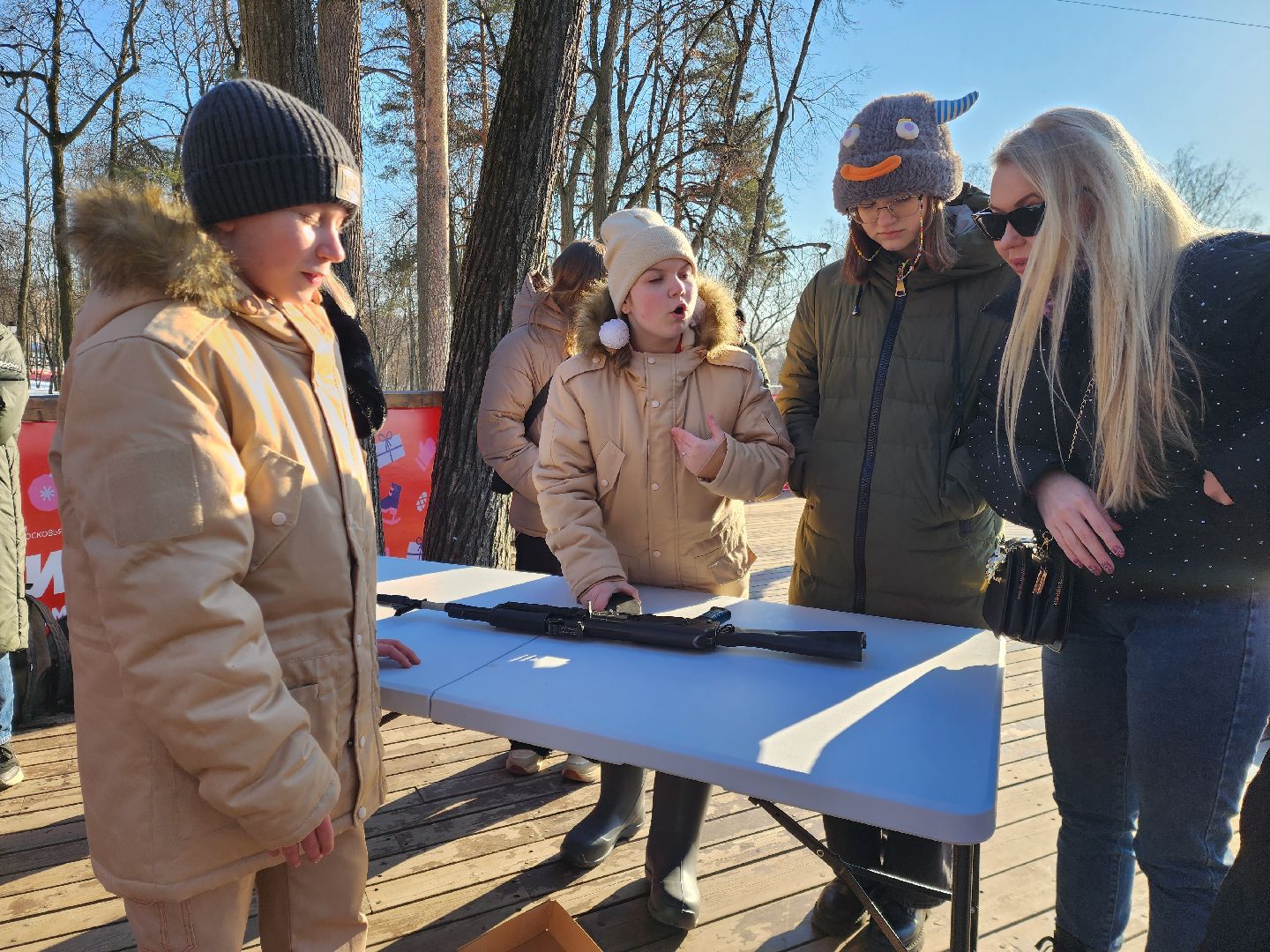 раменское, общество, день защитника отечества, мастер-класс от юнармейцев,
