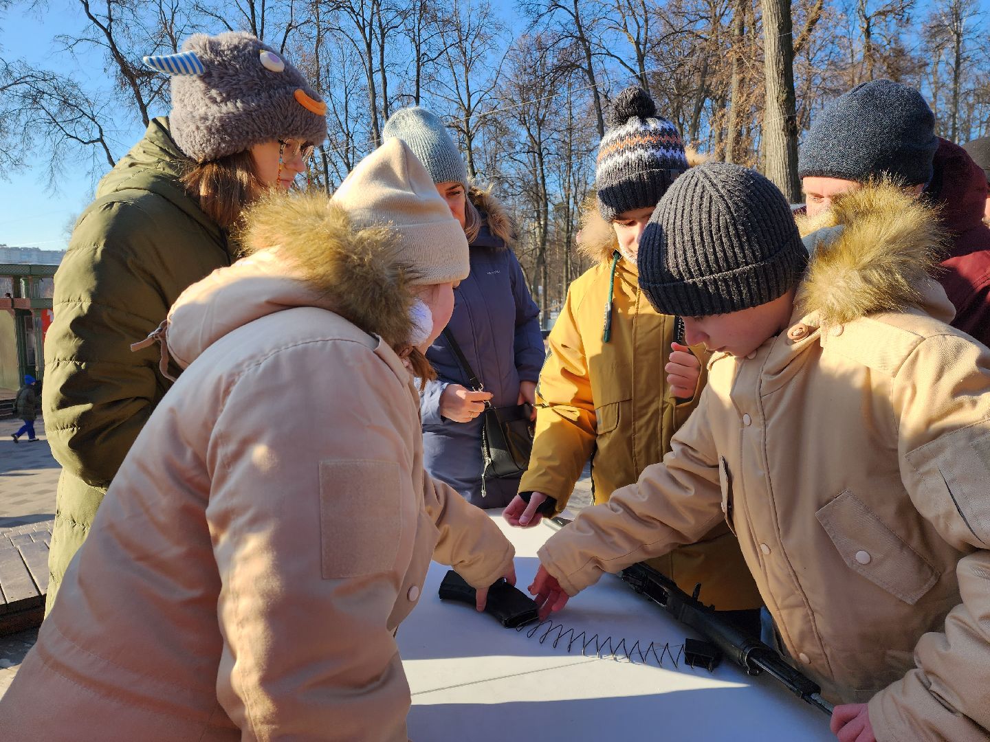 раменское, общество, день защитника отечества, мастер-класс от юнармейцев,