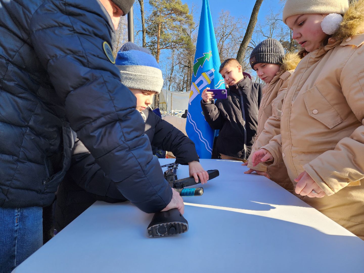 раменское, общество, день защитника отечества, мастер-класс от юнармейцев,