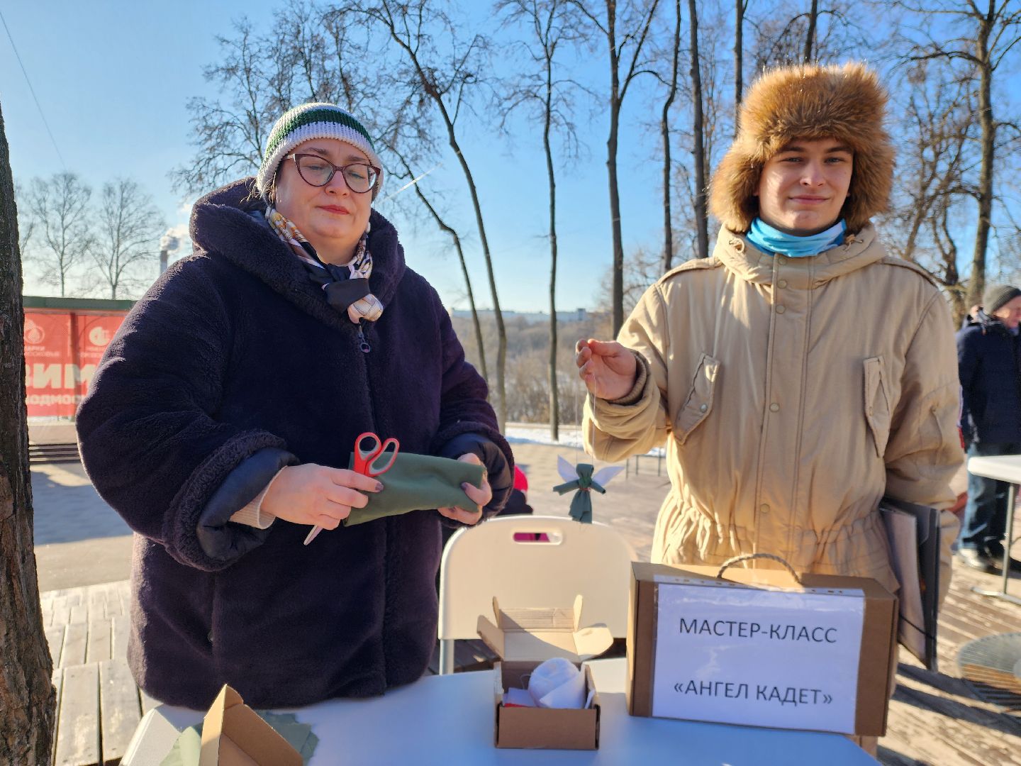 раменское, общество, день защитника отечества, мастер-класс ангел кадет,
