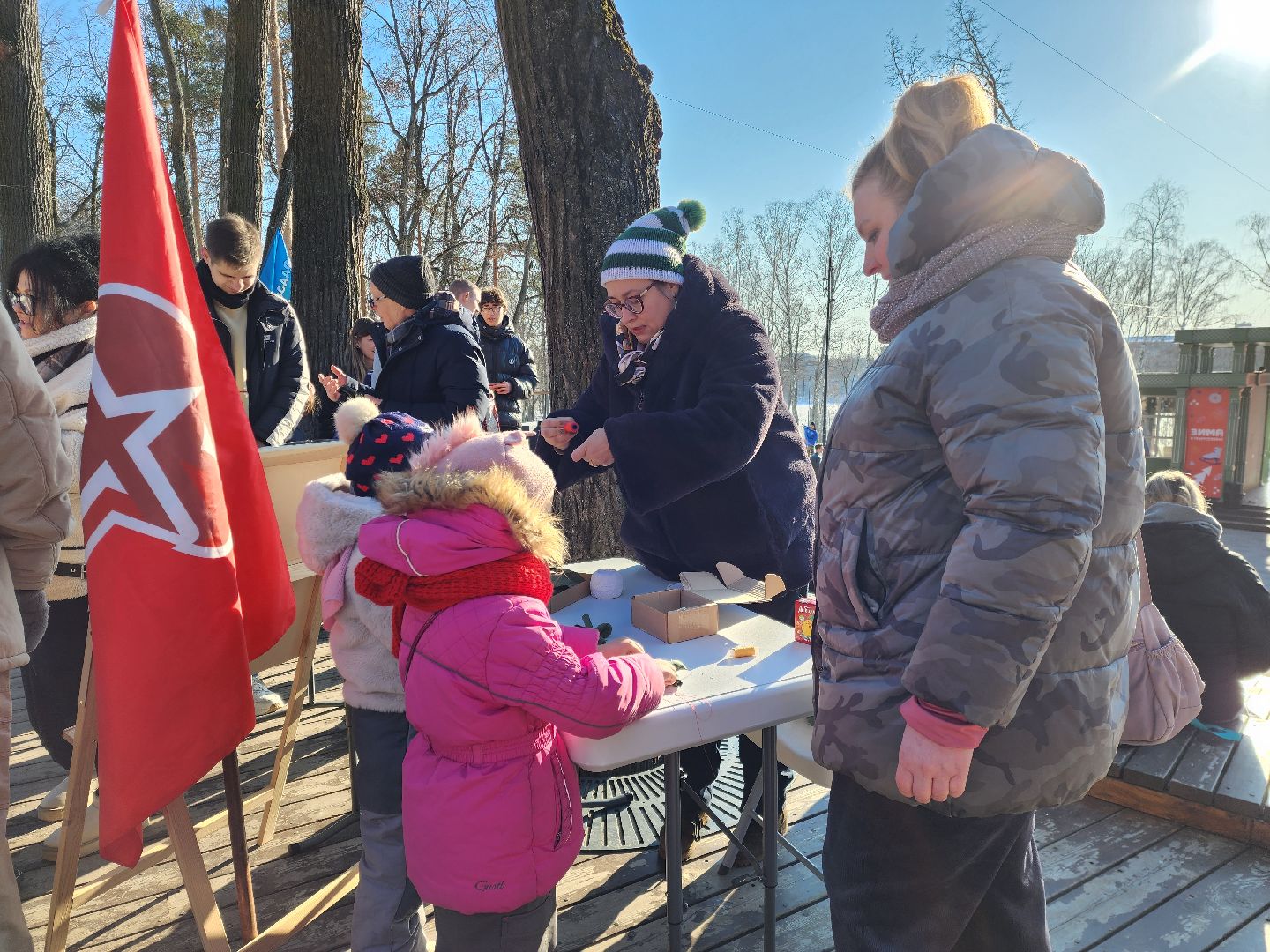 раменское, общество, день защитника отечества, мастер-класс ангел кадет,